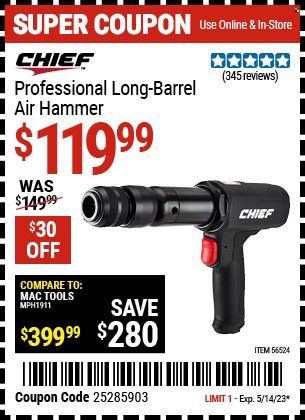 Harbor Freight Weekly Ad Flyer Specials May 1 to May 14, 2023