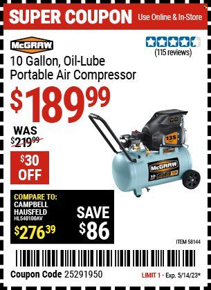 Harbor Freight Weekly Ad Flyer Specials May 1 to May 14, 2023