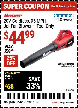 Harbor Freight Weekly Ad Flyer Specials May 1 to May 14, 2023