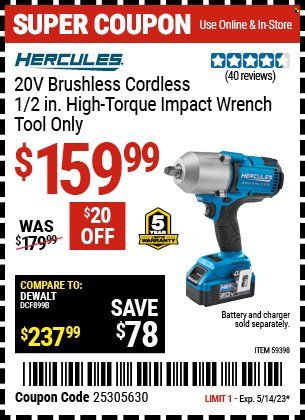 Harbor Freight Weekly Ad Flyer Specials May 1 to May 14, 2023