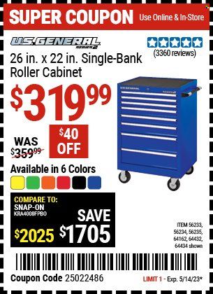 Harbor Freight Weekly Ad Flyer Specials May 1 to May 14, 2023