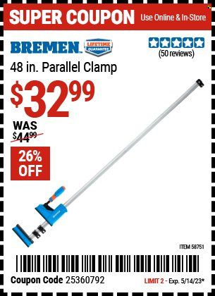 Harbor Freight Weekly Ad Flyer Specials May 1 to May 14, 2023