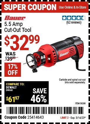 Harbor Freight Weekly Ad Flyer Specials May 1 to May 14, 2023
