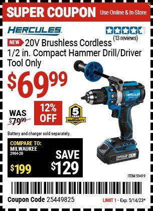 Harbor Freight Weekly Ad Flyer Specials May 1 to May 14, 2023