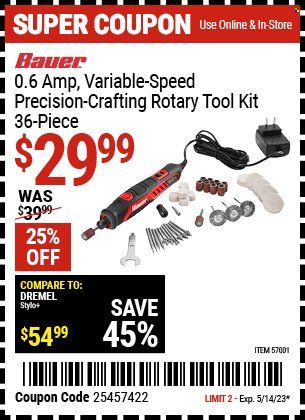 Harbor Freight Weekly Ad Flyer Specials May 1 to May 14, 2023