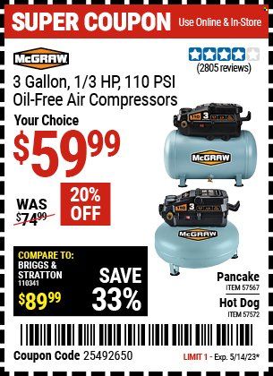 Harbor Freight Weekly Ad Flyer Specials May 1 to May 14, 2023