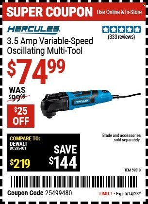 Harbor Freight Weekly Ad Flyer Specials May 1 to May 14, 2023