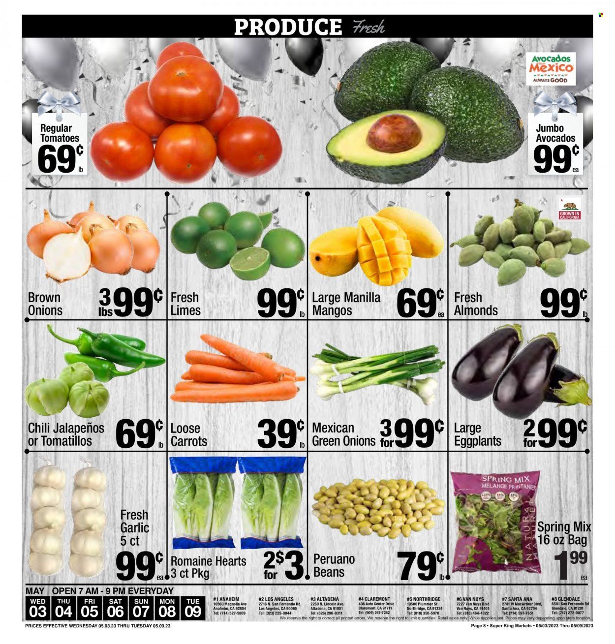 Super King Markets (CA) Weekly Ad Flyer Specials May 3 to May 9, 2023