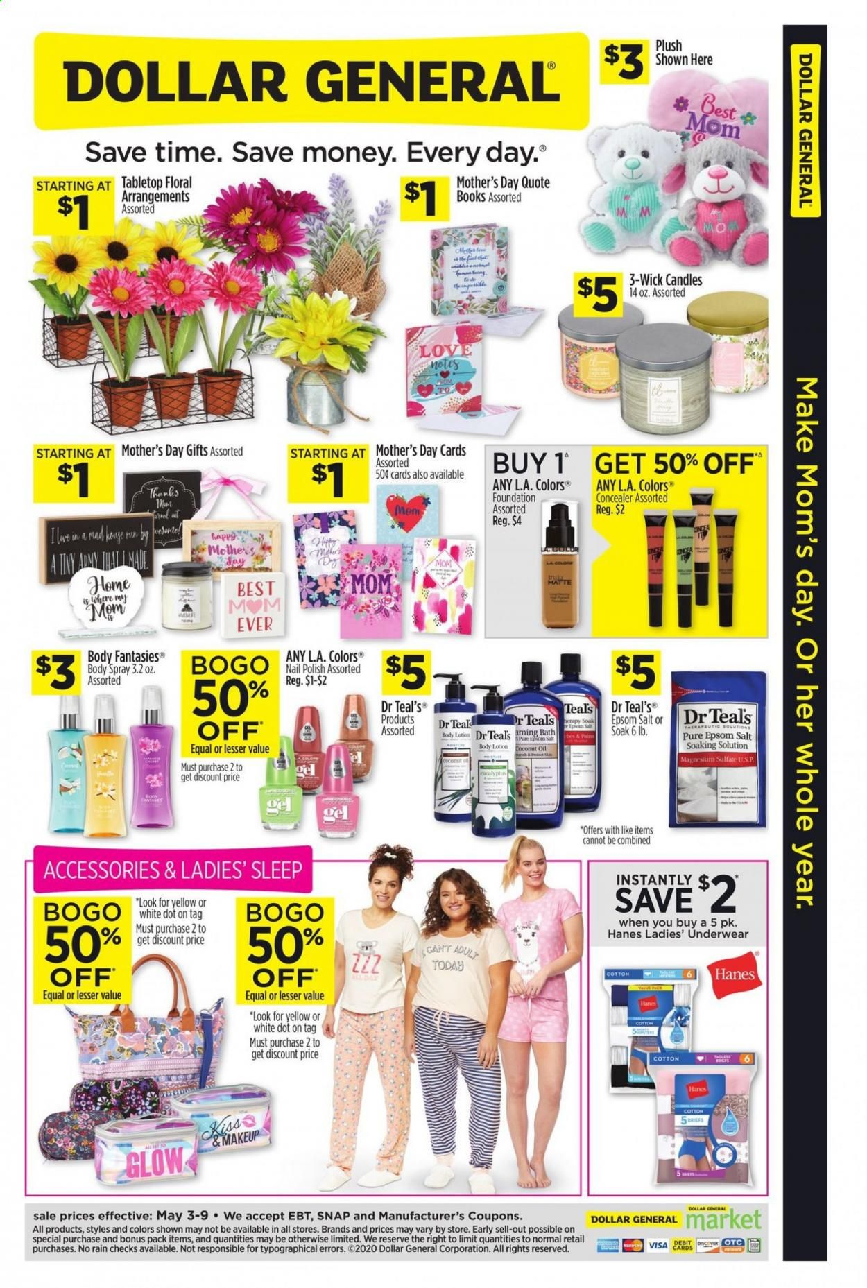 Dollar General Weekly Ad & Flyer May 3 to 9