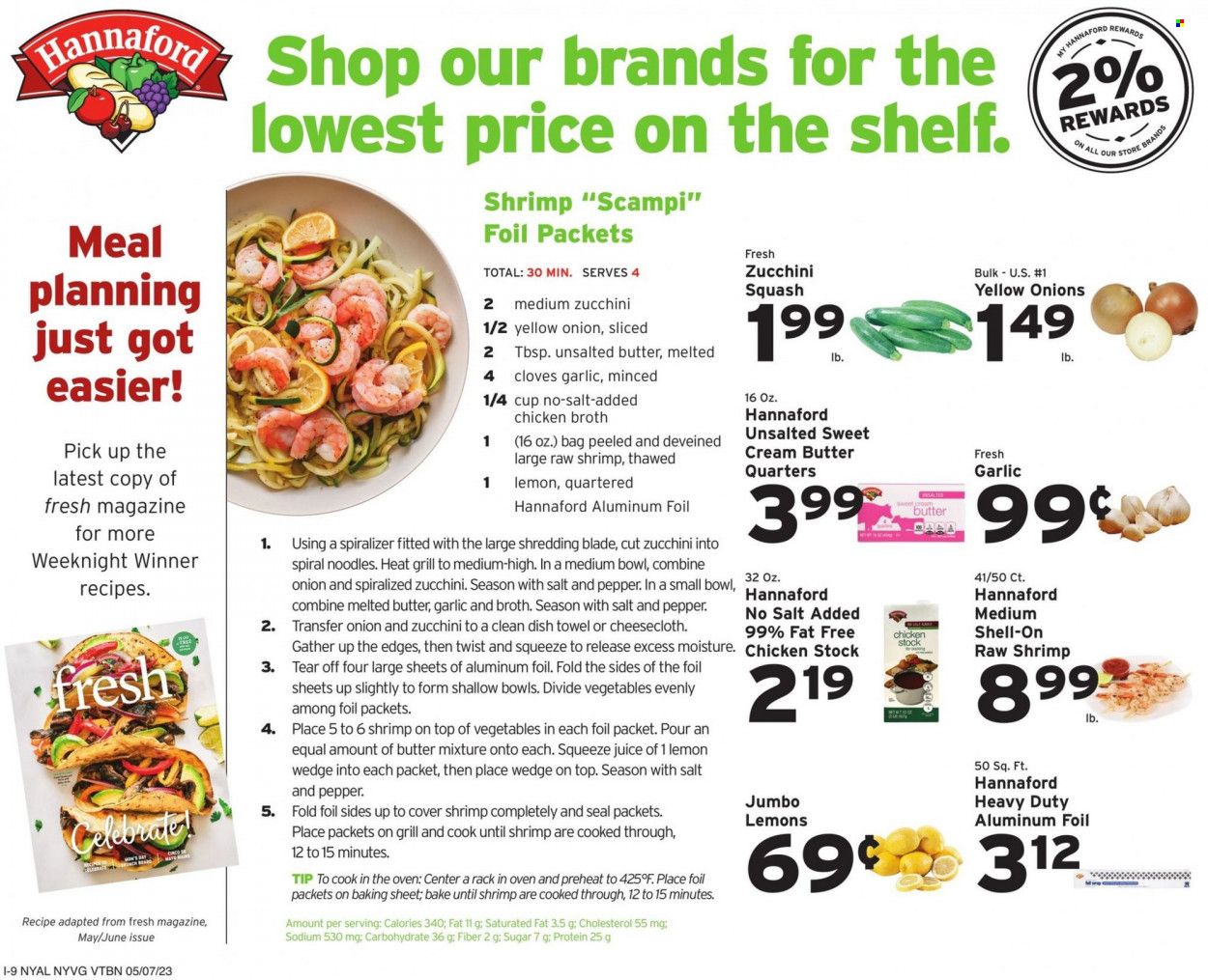 Hannaford (NY) Weekly Ad Flyer Specials May 7 to May 13, 2023