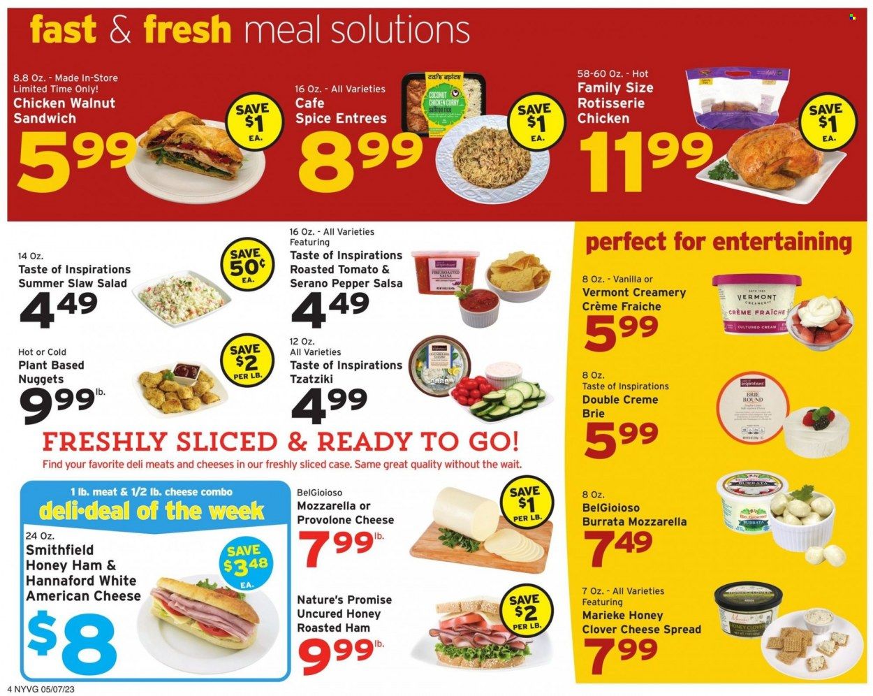 Hannaford (NY) Weekly Ad Flyer Specials May 7 to May 13, 2023