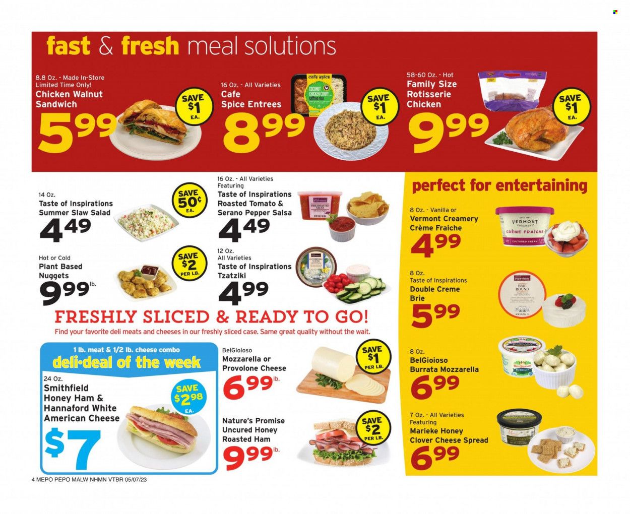 Hannaford (NH) Weekly Ad Flyer Specials May 7 to May 13, 2023