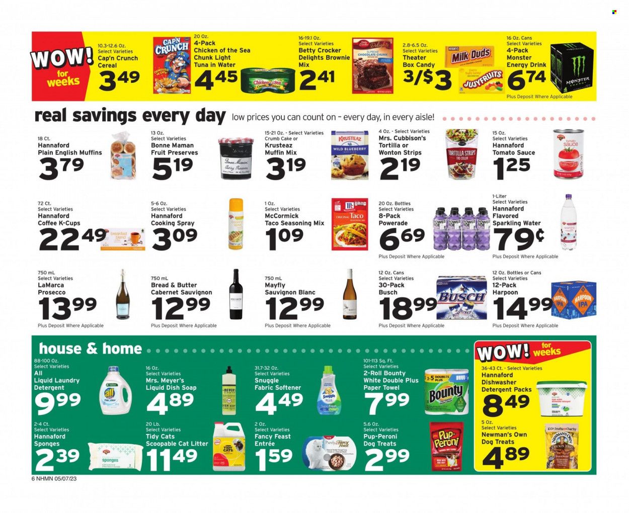 Hannaford (NH) Weekly Ad Flyer Specials May 7 to May 13, 2023