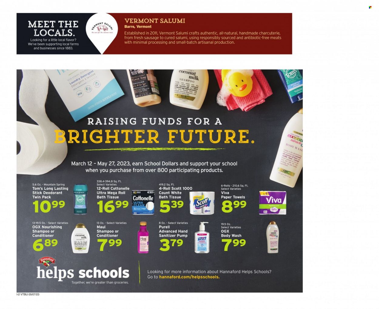 Hannaford (VT) Weekly Ad Flyer Specials May 7 to May 13, 2023