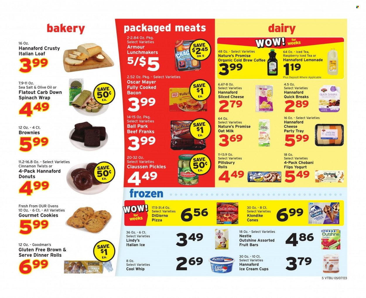 Hannaford (VT) Weekly Ad Flyer Specials May 7 to May 13, 2023