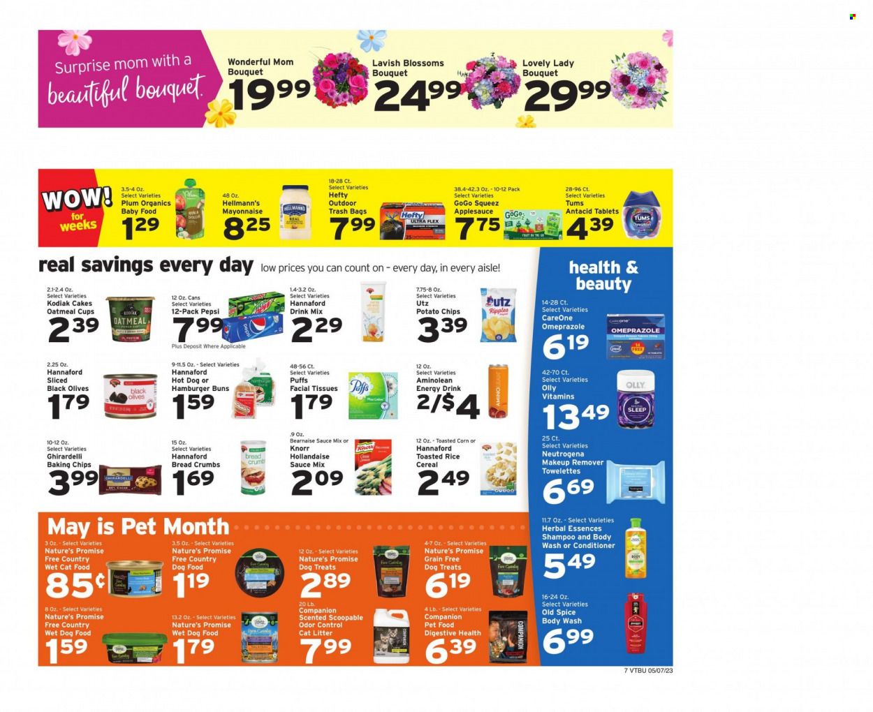 Hannaford (VT) Weekly Ad Flyer Specials May 7 to May 13, 2023