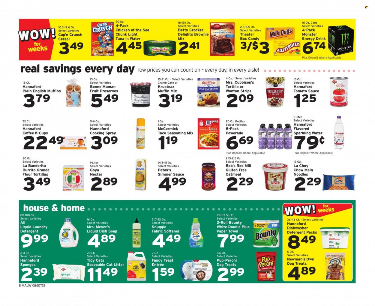 Hannaford (MA) Weekly Ad Flyer Specials May 7 to May 13, 2023
