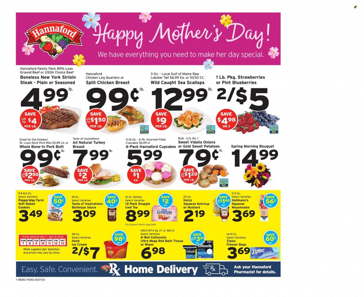 Hannaford (ME) Weekly Ad Flyer Specials May 7 to May 13, 2023