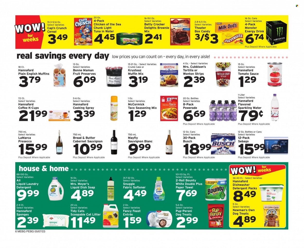 Hannaford (ME) Weekly Ad Flyer Specials May 7 to May 13, 2023