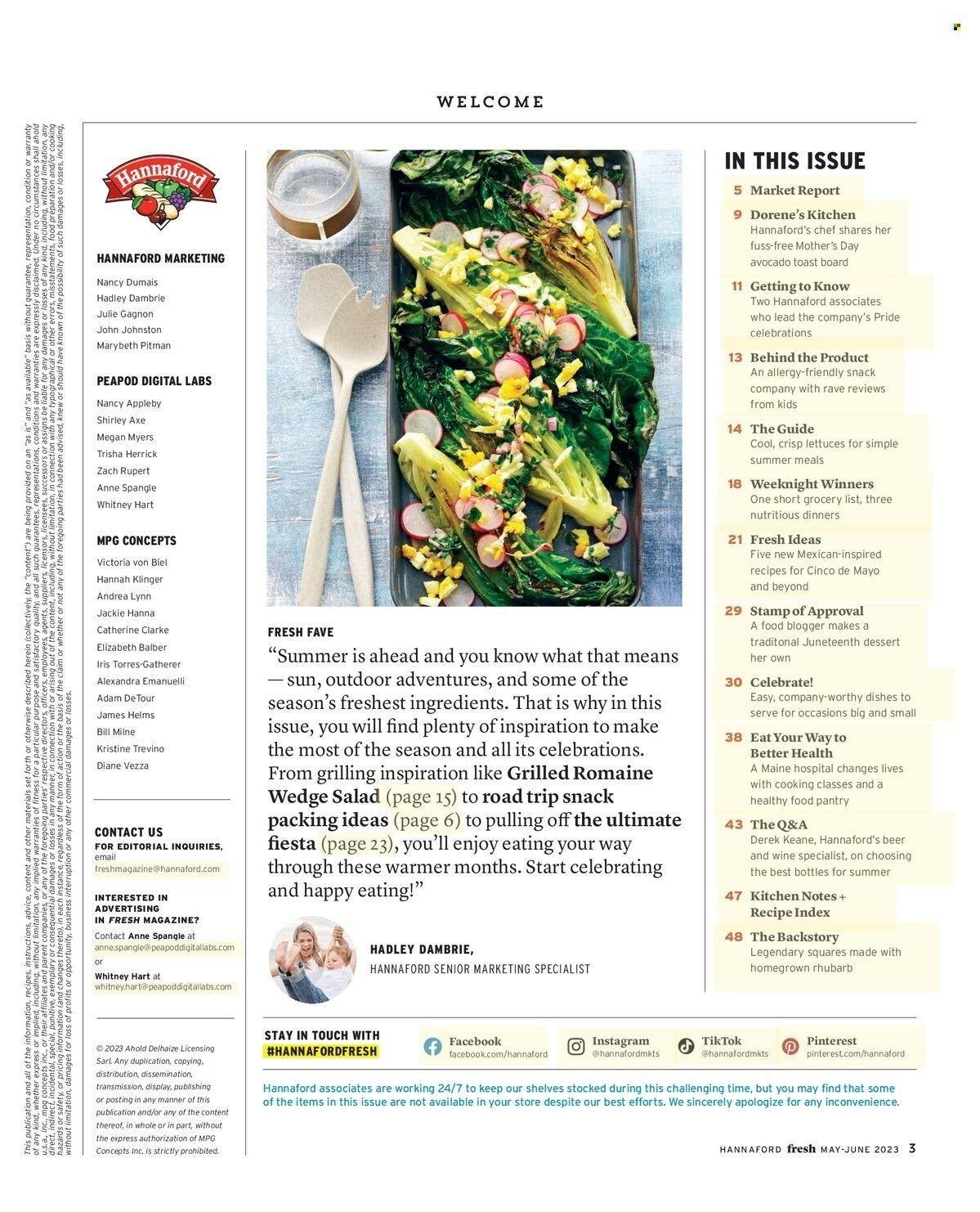 Hannaford (MA, ME, NH, NY, VT) Weekly Ad Flyer Specials May 1 to June 30, 2023