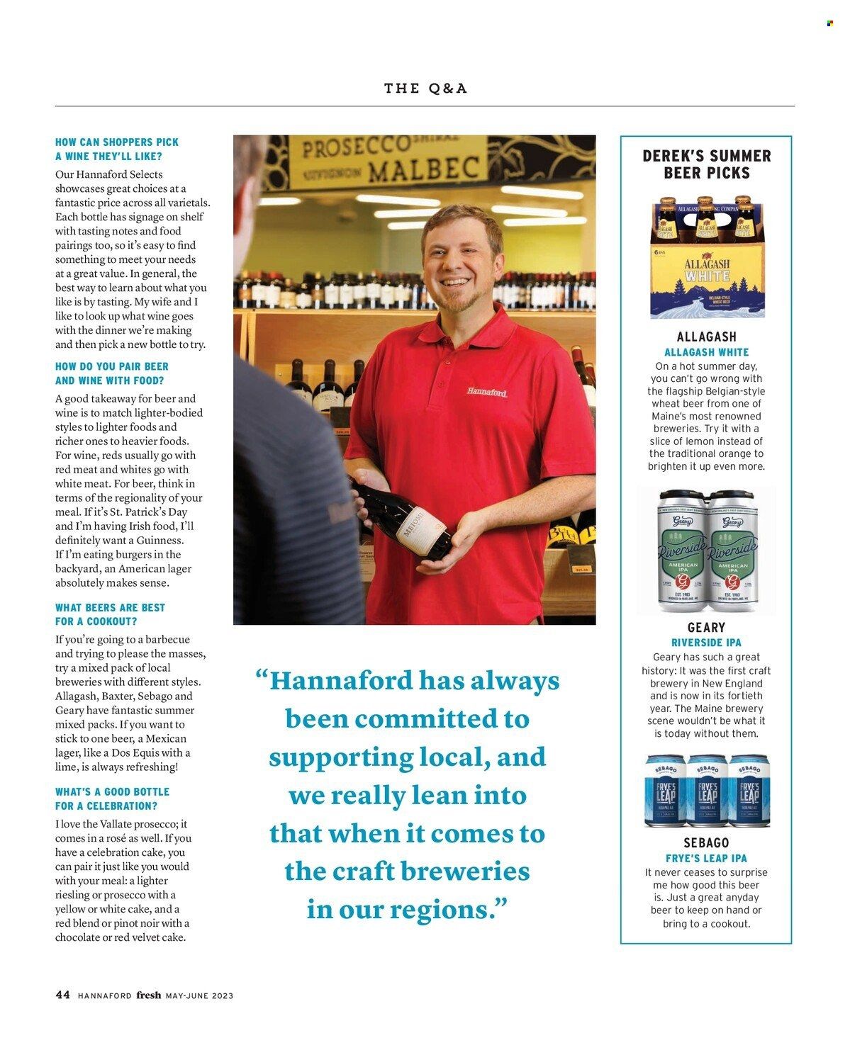 Hannaford (MA, ME, NH, NY, VT) Weekly Ad Flyer Specials May 1 to June 30, 2023