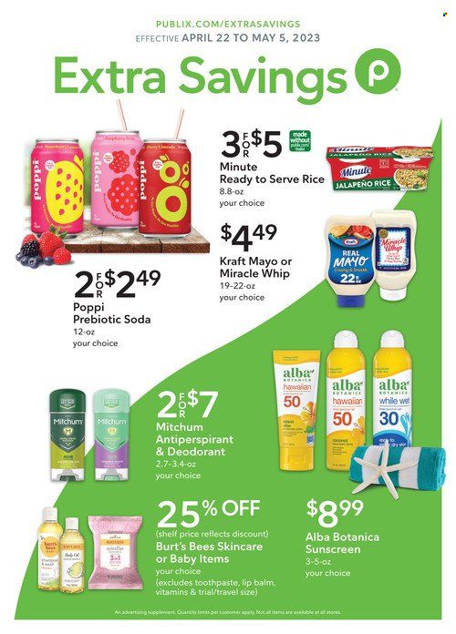 Publix (AL, FL, GA, NC, SC, TN) Weekly Ad Flyer Specials May 4 to May 10, 2023
