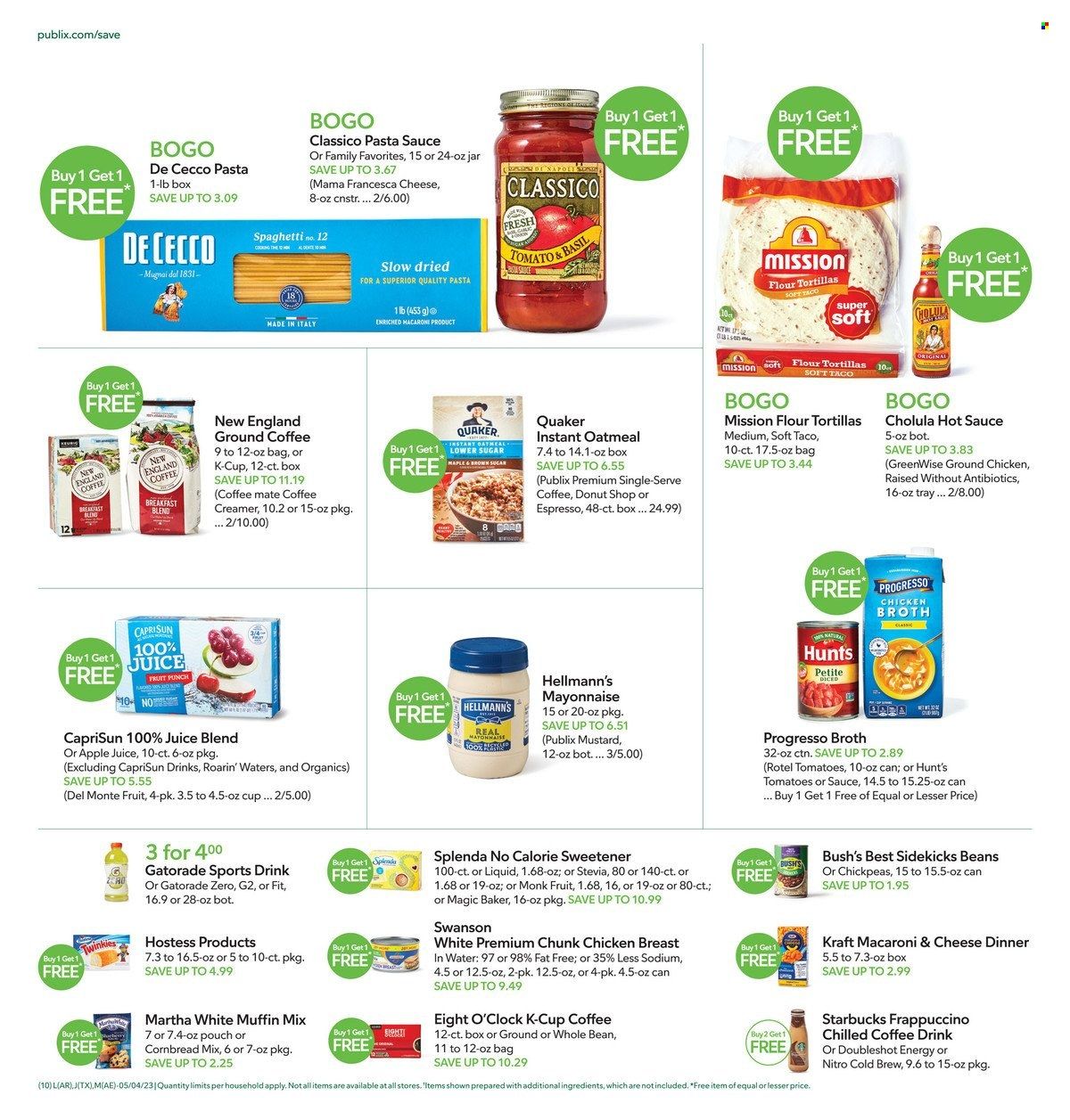Publix (AL, FL, GA, NC, SC, TN) Weekly Ad Flyer Specials May 4 to May 10, 2023