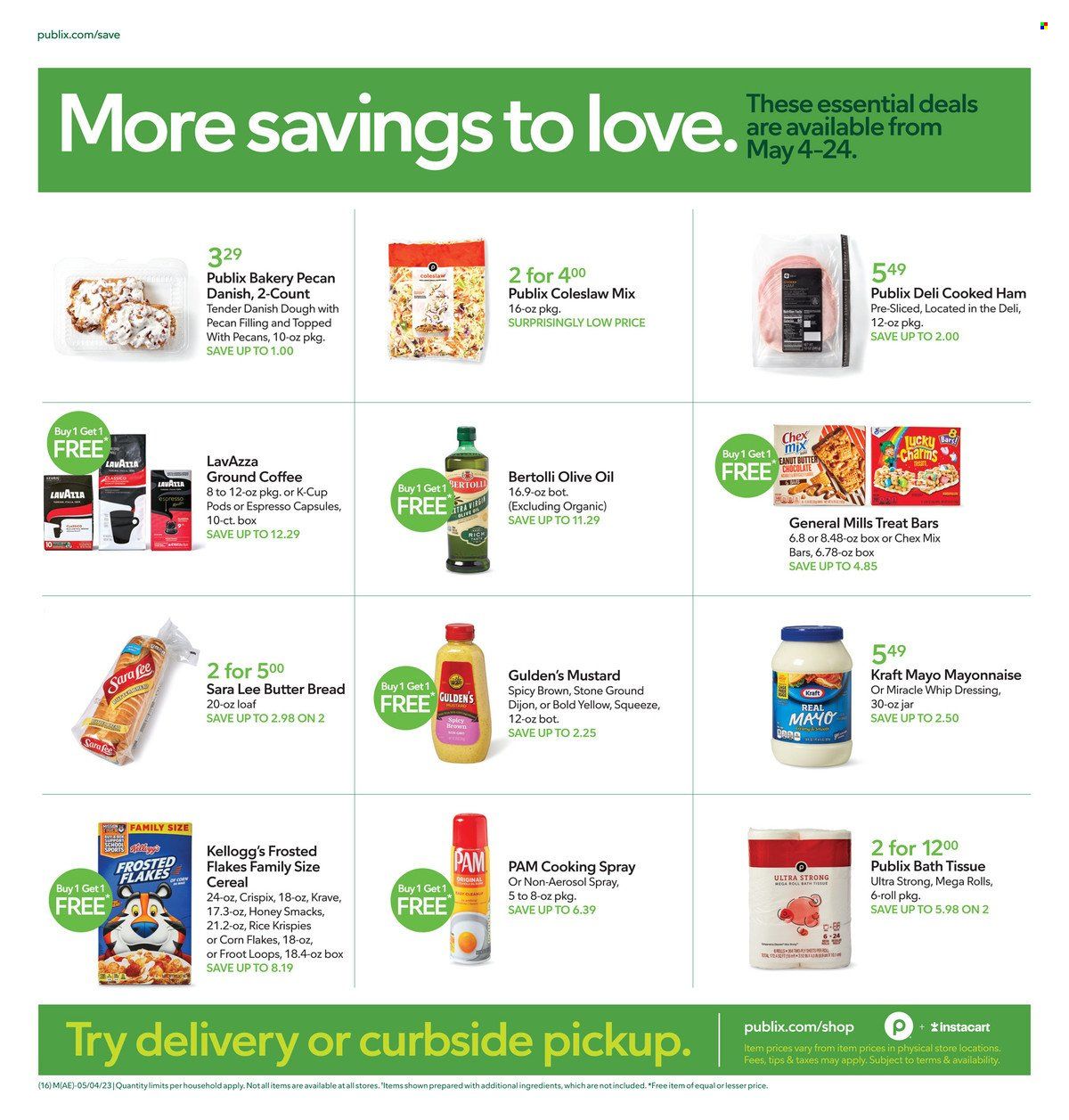 Publix (AL, FL, GA, NC, SC, TN) Weekly Ad Flyer Specials May 4 to May 10, 2023