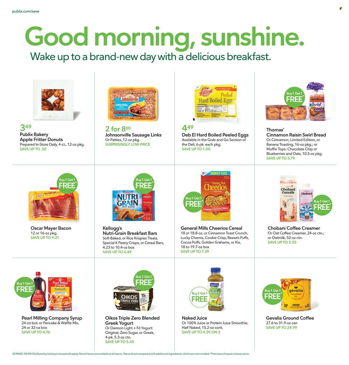 Publix (AL, FL, GA, NC, SC, TN) Weekly Ad Flyer Specials May 4 to May 10, 2023