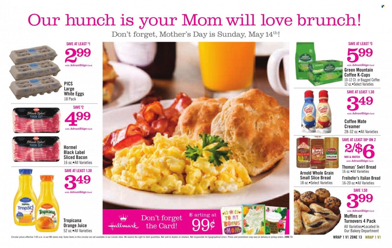 Price Chopper (NH) Weekly Ad Flyer Specials May 7 to May 13, 2023