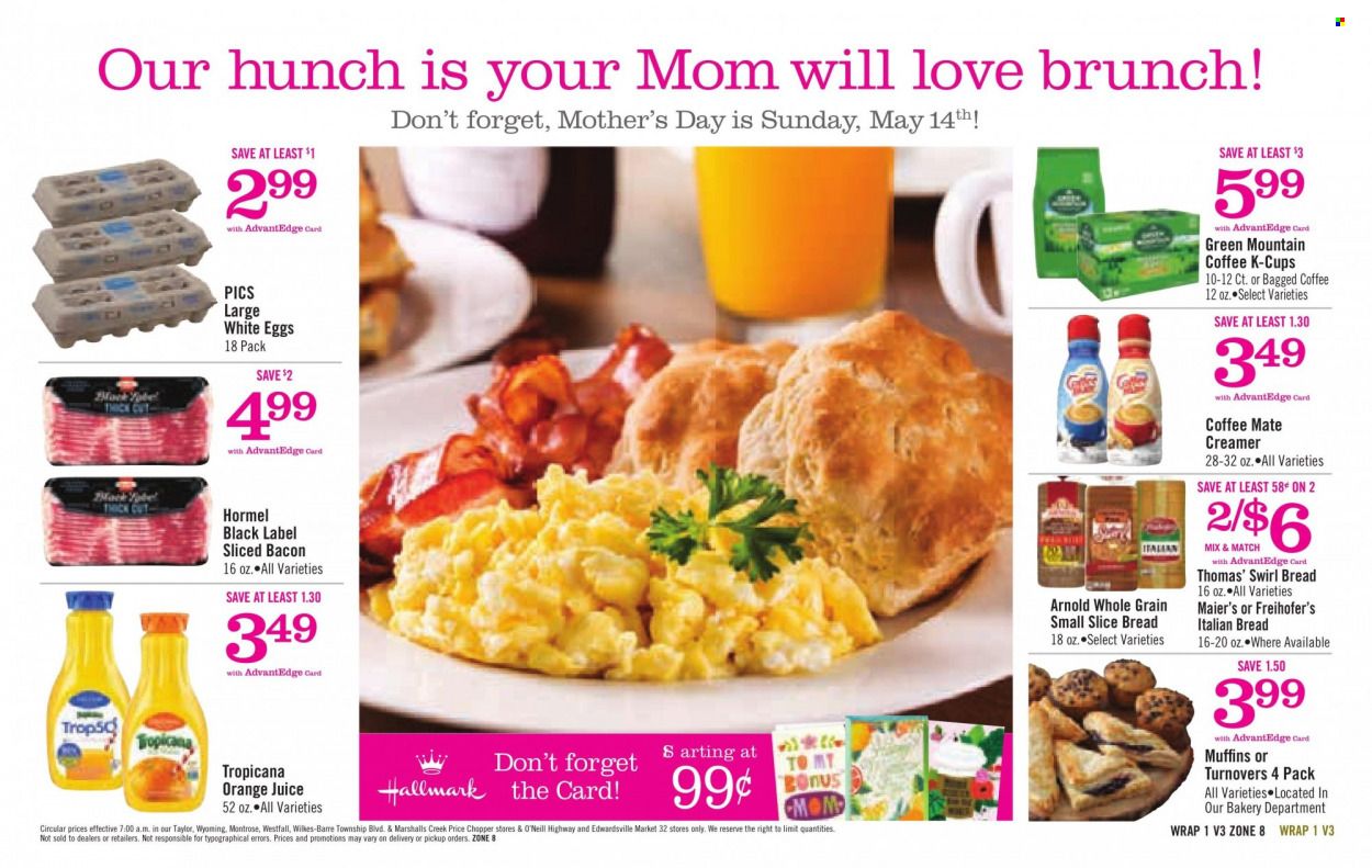 Price Chopper (PA) Weekly Ad Flyer Specials May 7 to May 13, 2023