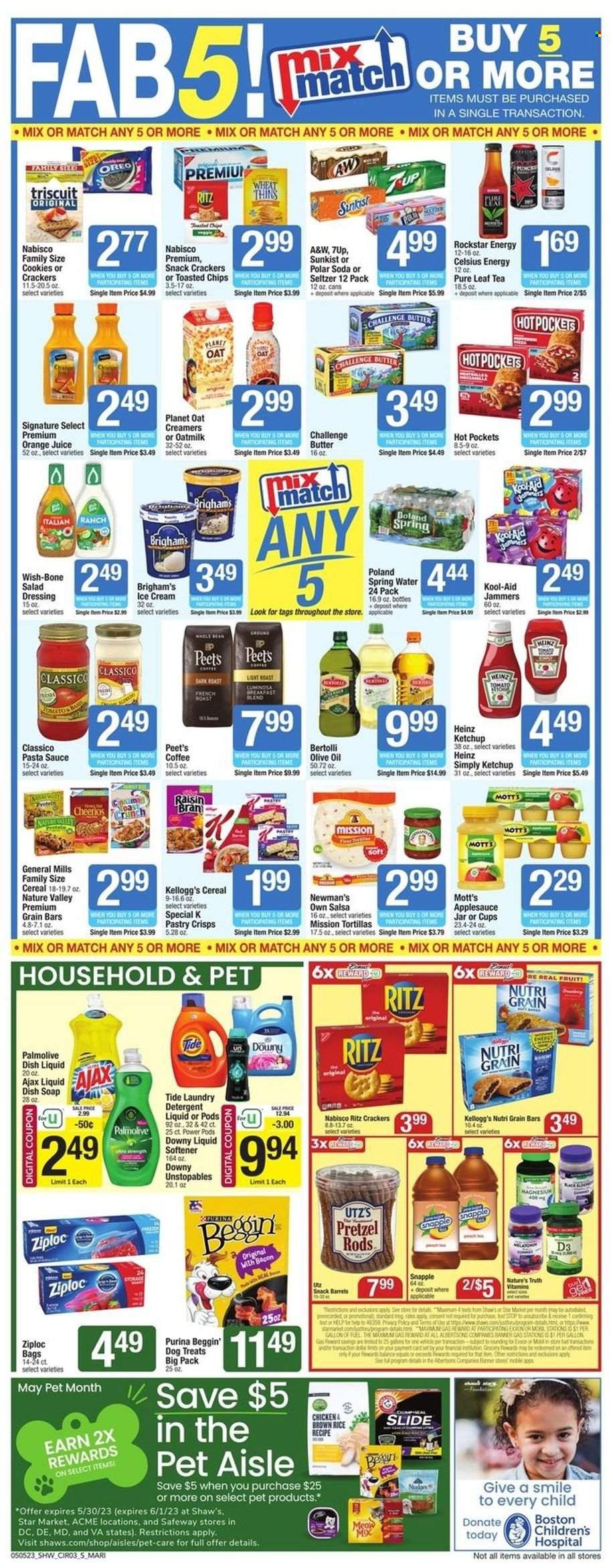 Shaw’s (MA, ME, NH, RI, VT) Weekly Ad Flyer Specials May 5 to May 11, 2023