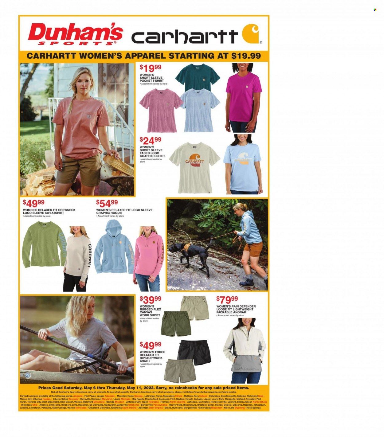Dunham's Sports Weekly Ad Flyer Specials May 6 to May 11, 2023