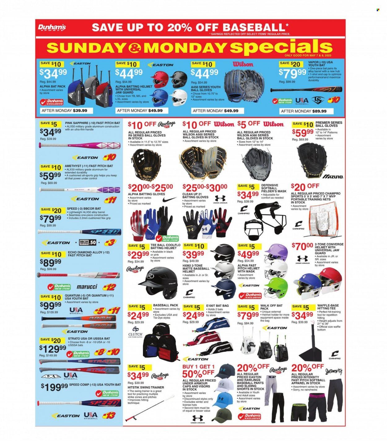 Dunham's Sports Weekly Ad Flyer Specials May 6 to May 11, 2023