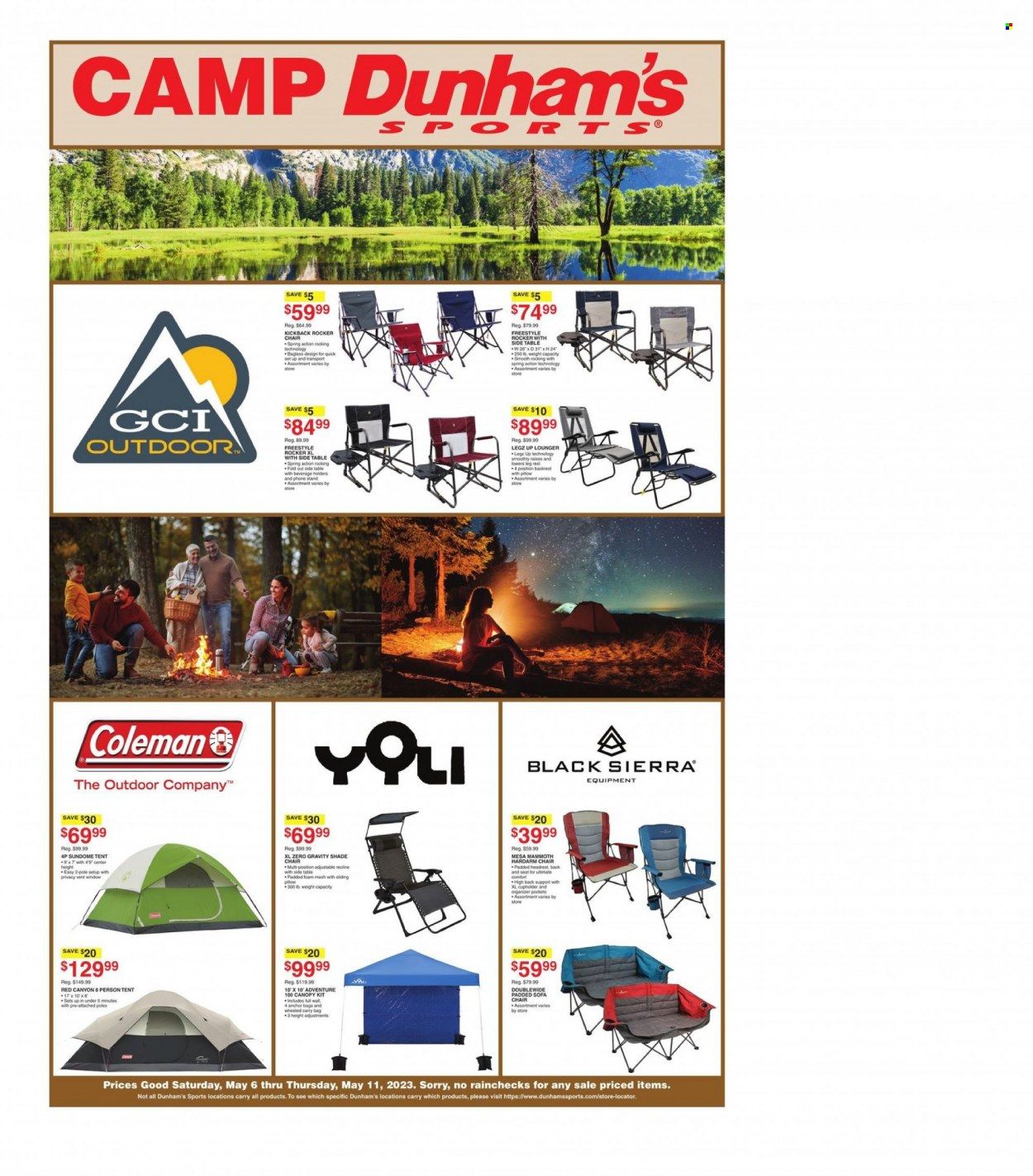 Dunham's Sports (KY, MI, MN, NE, OH, OK, VA, WI, WV) Weekly Ad Flyer Specials May 6 to May 11, 2023