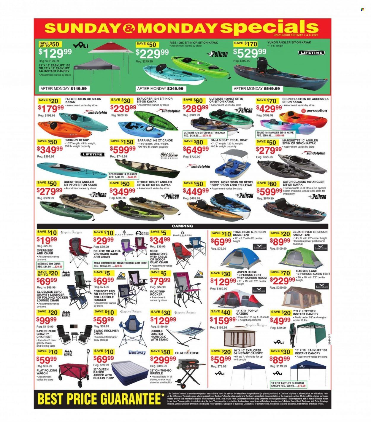 Dunham's Sports (KY, MI, MN, NE, OH, OK, VA, WI, WV) Weekly Ad Flyer Specials May 6 to May 11, 2023