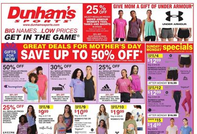 Dunham's Sports Weekly Ad Flyer Specials May 6 to May 11, 2023