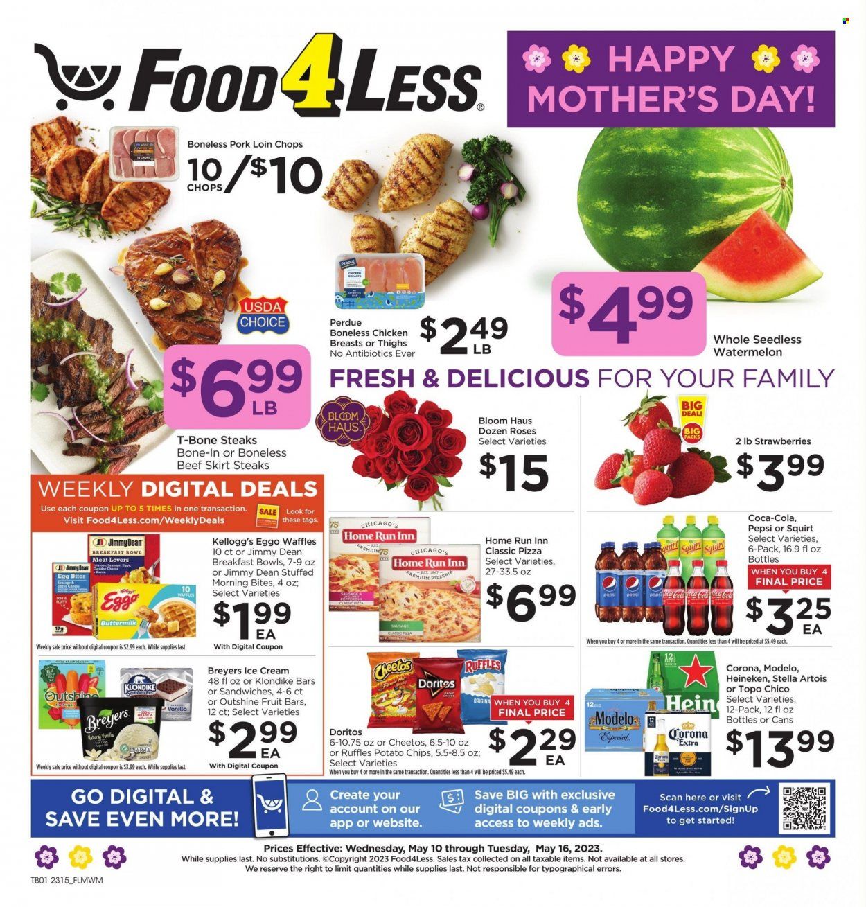 Food 4 Less (IL) Weekly Ad Flyer Specials May 10 to May 16, 2023
