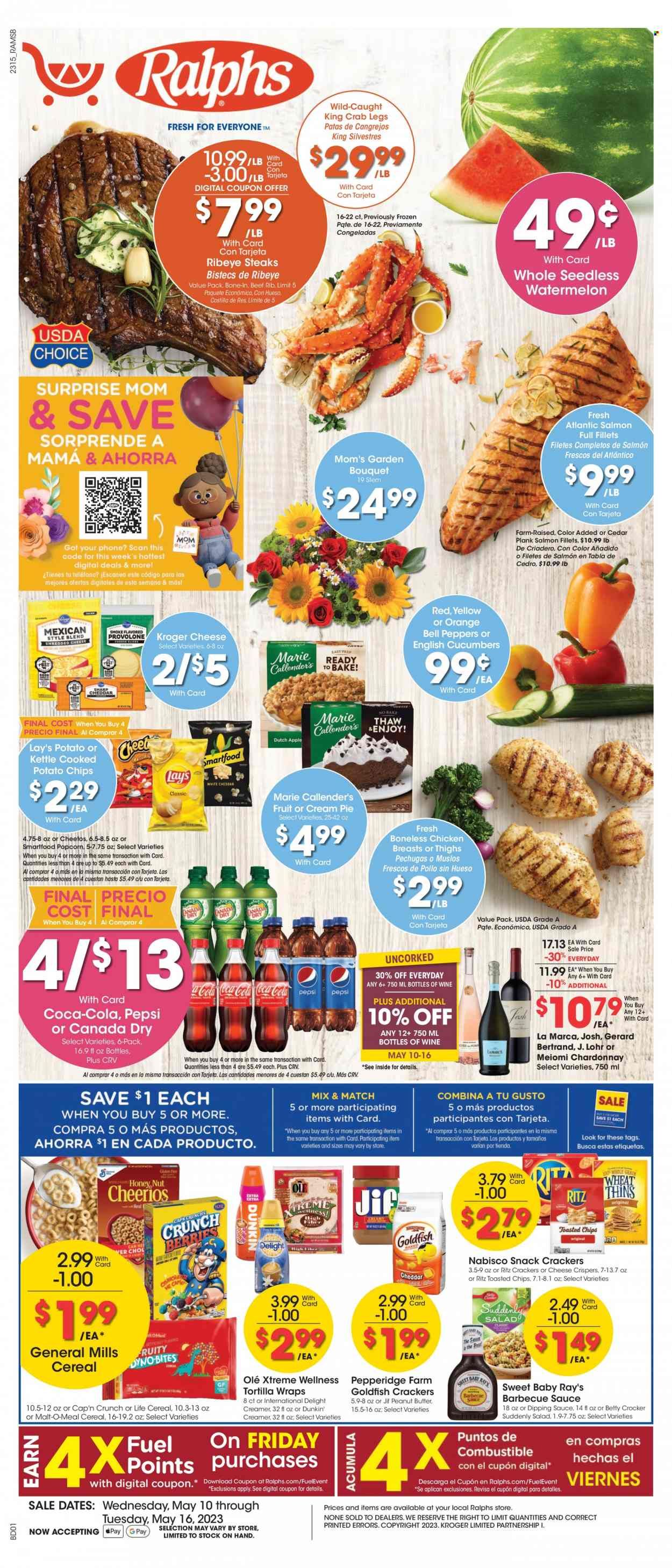 Ralphs (CA) Weekly Ad Flyer Specials May 10 to May 16, 2023