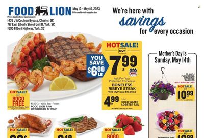 Food Lion (SC) Weekly Ad Flyer Specials May 10 to May 16, 2023