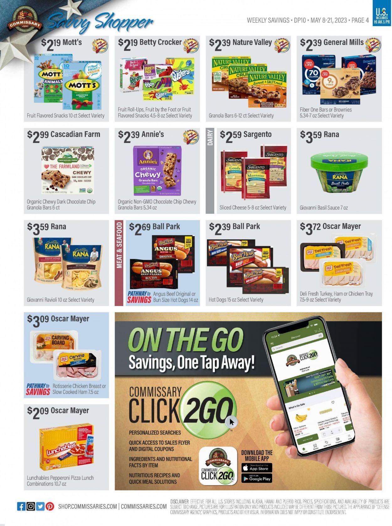 Commissary Weekly Ad Flyer Specials May 8 to May 21, 2023