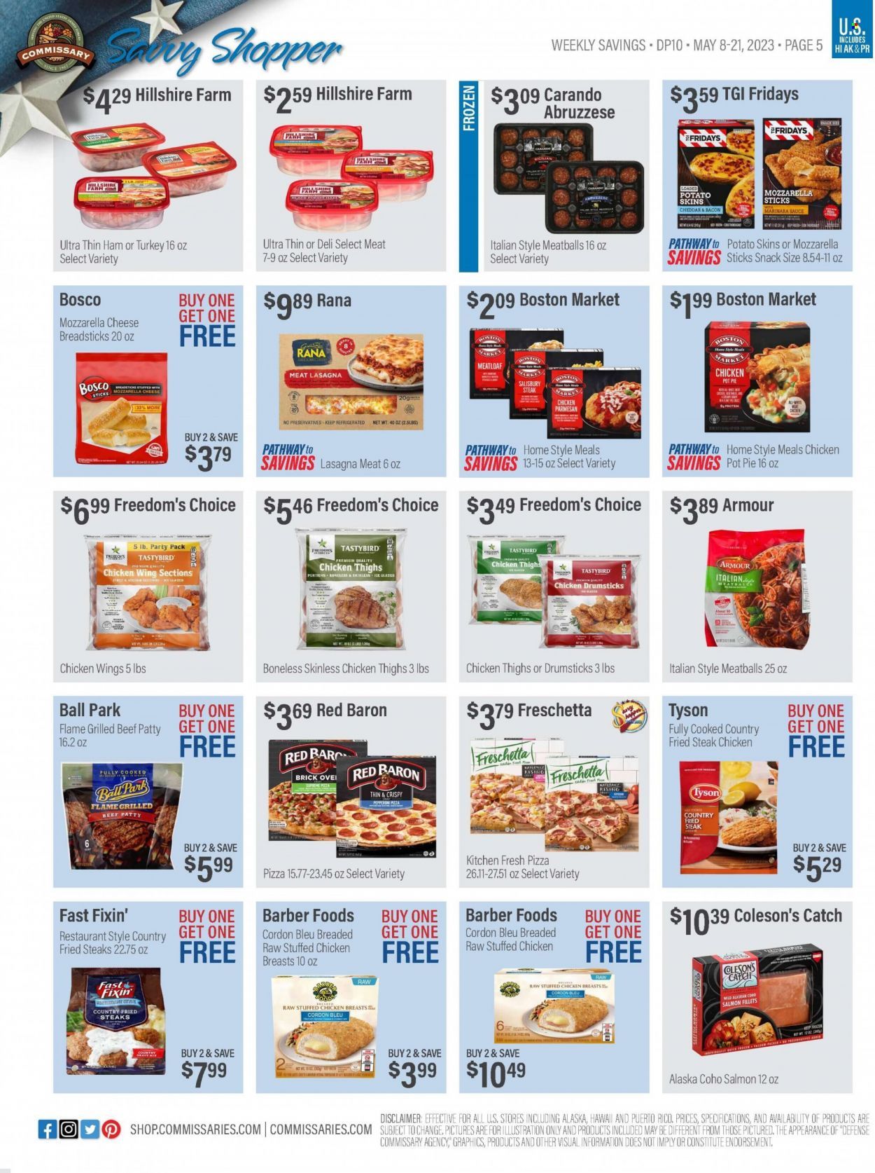 Commissary Weekly Ad Flyer Specials May 8 to May 21, 2023