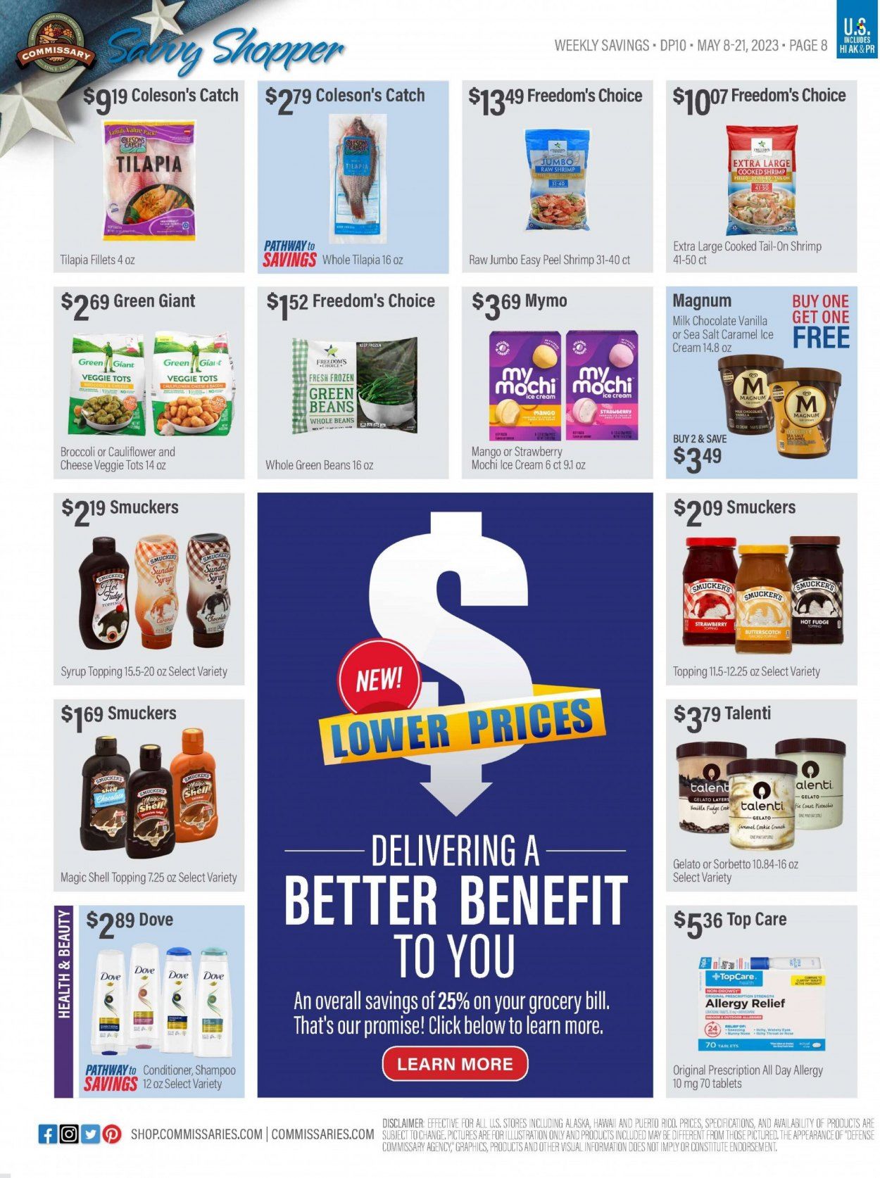 Commissary Weekly Ad Flyer Specials May 8 to May 21, 2023