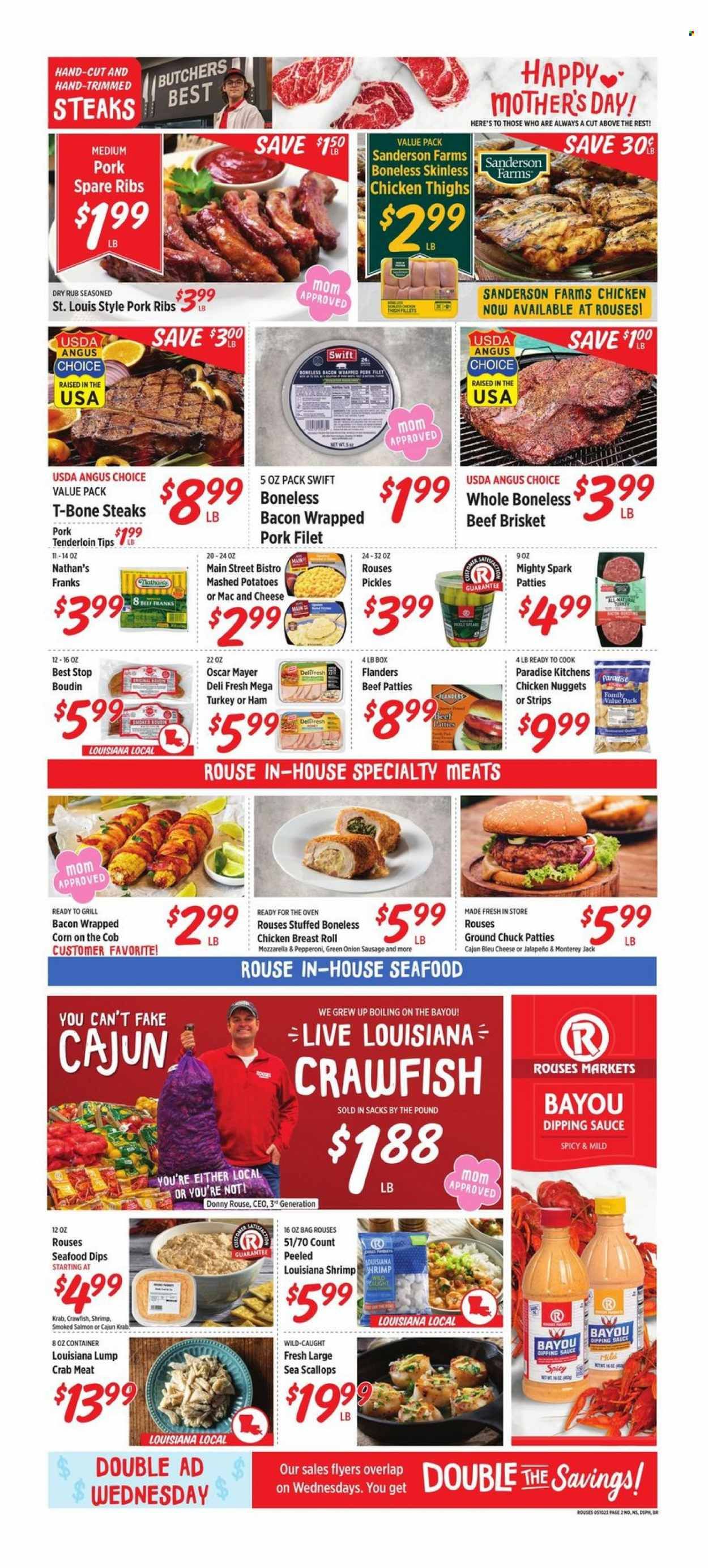 Rouses Markets (LA) Weekly Ad Flyer Specials May 10 to May 17, 2023