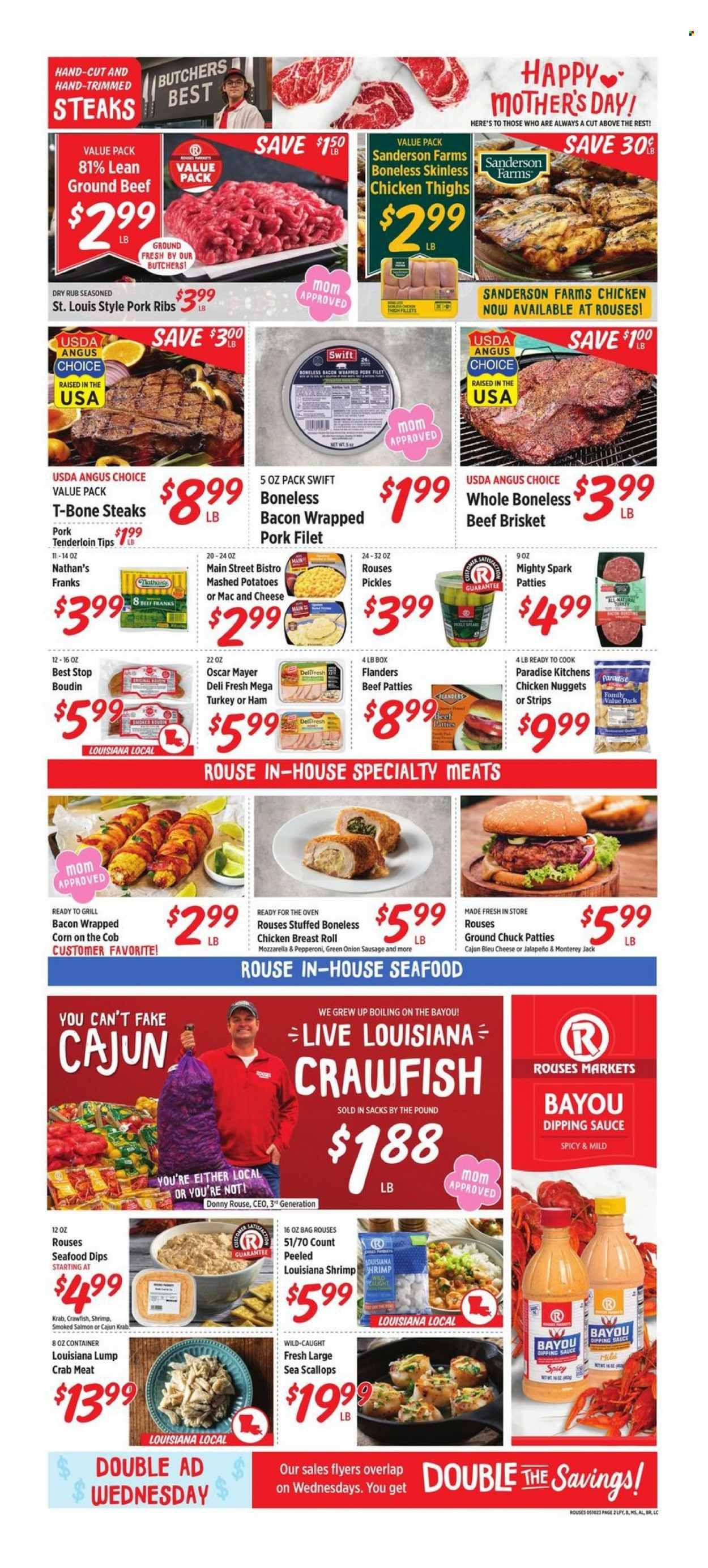 Rouses Markets (MS) Weekly Ad Flyer Specials May 10 to May 17, 2023