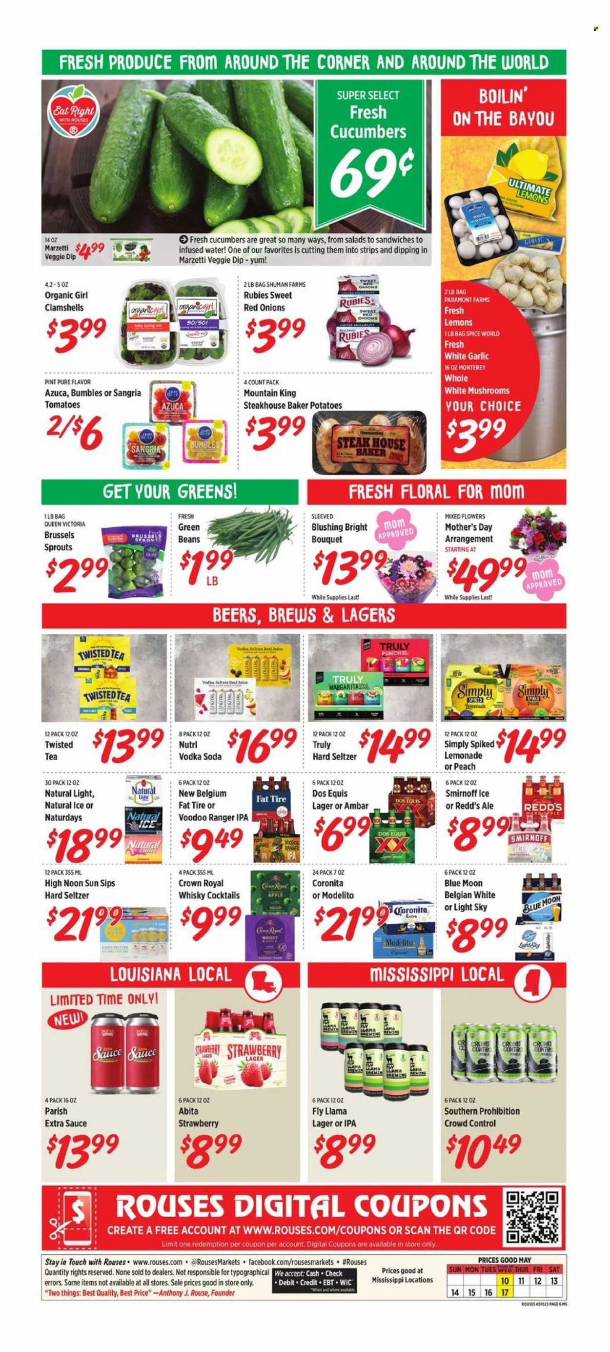 Rouses Markets (MS) Weekly Ad Flyer Specials May 10 to May 17, 2023