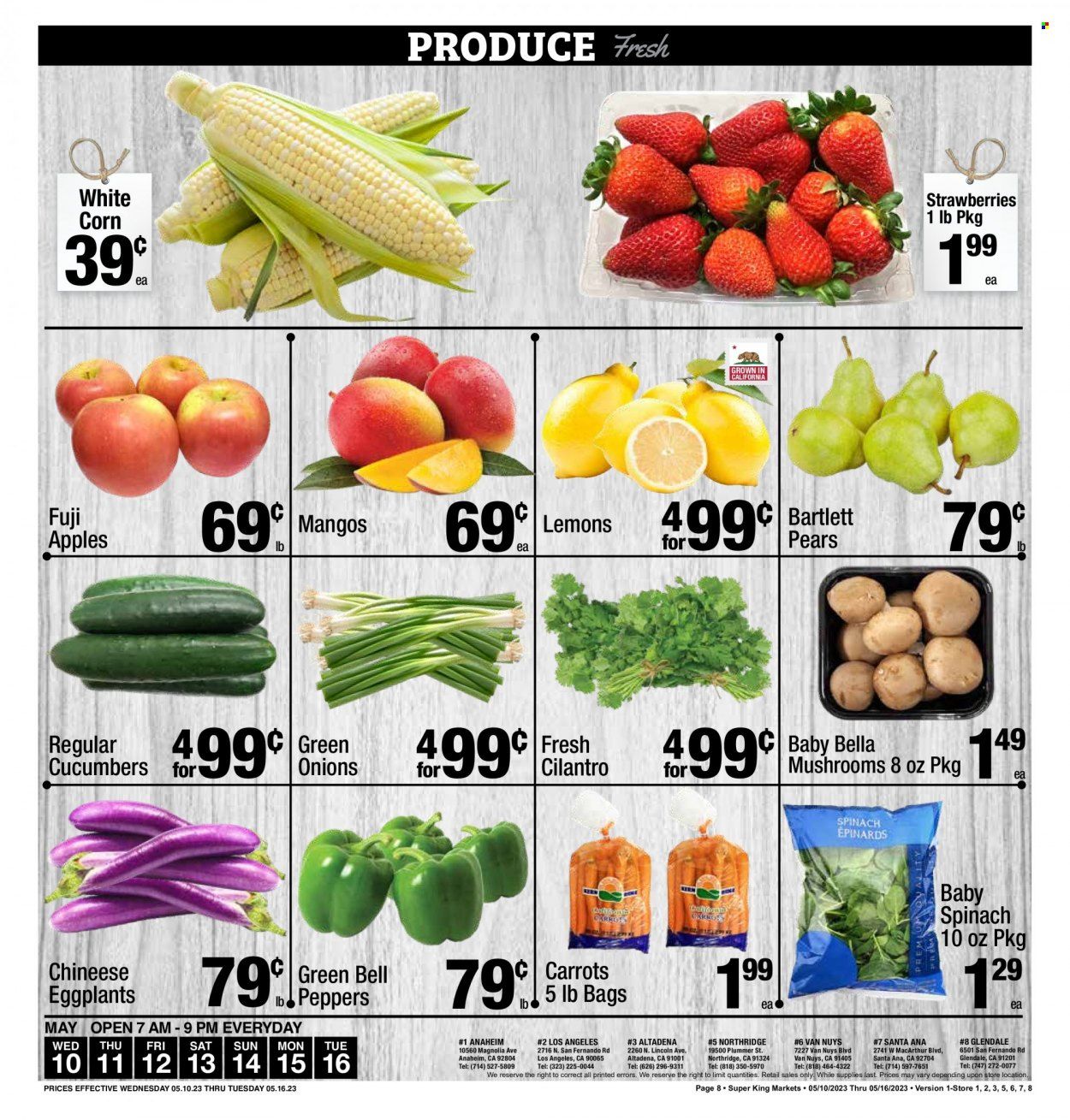 Super King Markets (CA) Weekly Ad Flyer Specials May 10 to May 16, 2023