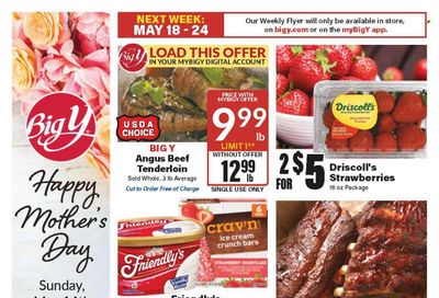 Big Y (MA) Weekly Ad Flyer Specials May 11 to May 17, 2023