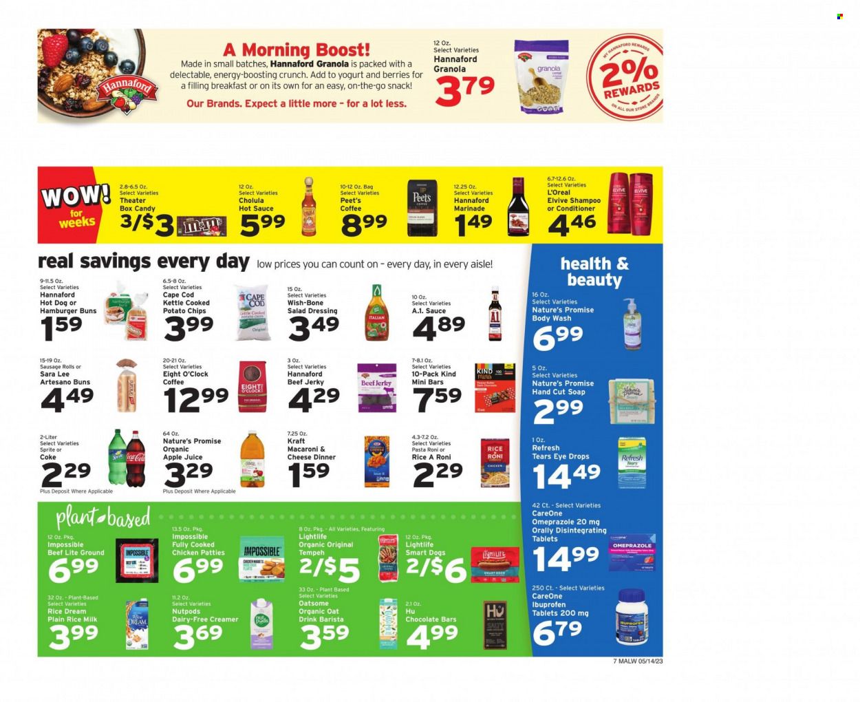 Hannaford (MA) Weekly Ad Flyer Specials May 14 to May 20, 2023