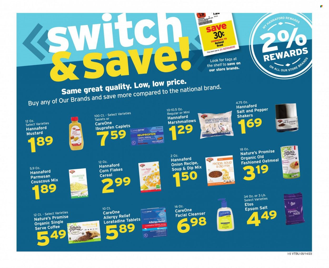 Hannaford (VT) Weekly Ad Flyer Specials May 14 to May 20, 2023